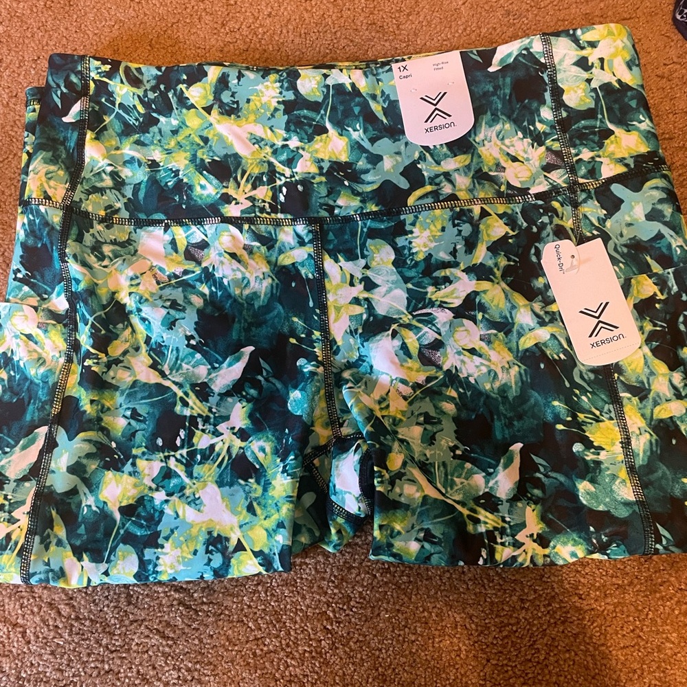 Workout pants 1x capri